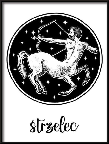Poster Sternzeichen Schütze