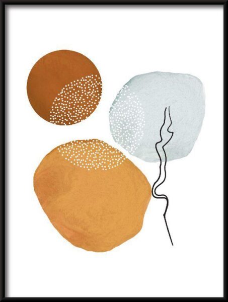 Poster Abstrakte Aquarelle 1