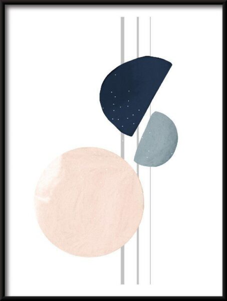 Poster Abstrakte Aquarelle 3