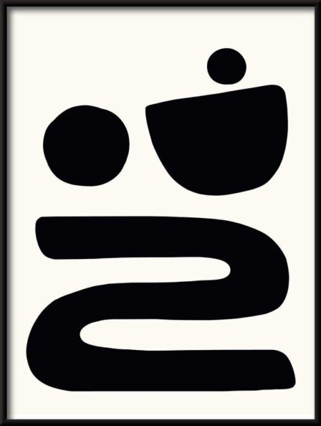 Poster Geometrische Kunst 1