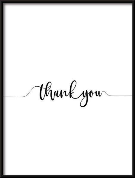 Poster Thank You