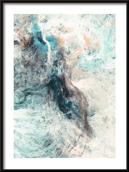 Poster Abstrakte Formel