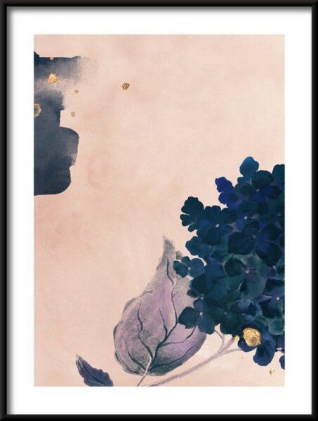 Poster Hortensien 1