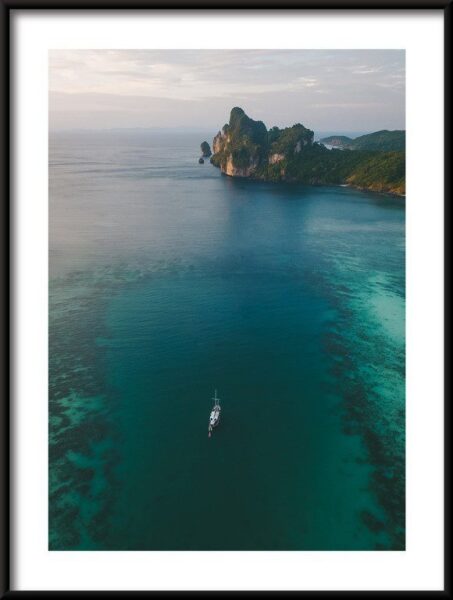 Poster Segelboot
