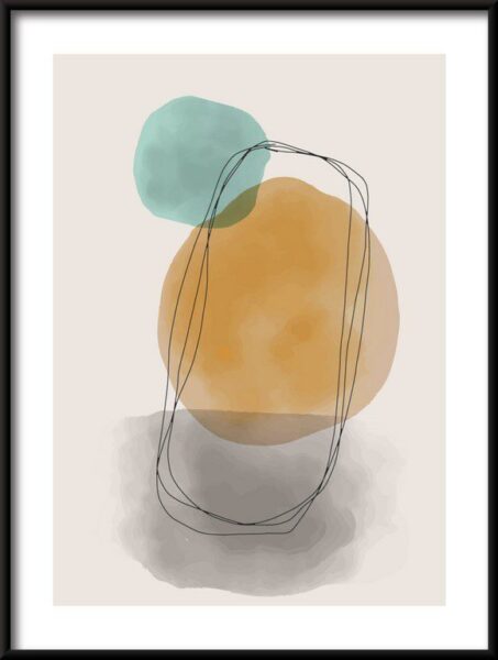 Poster Minimalistische Muster