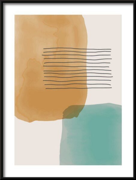Poster Minimalistische Muster
