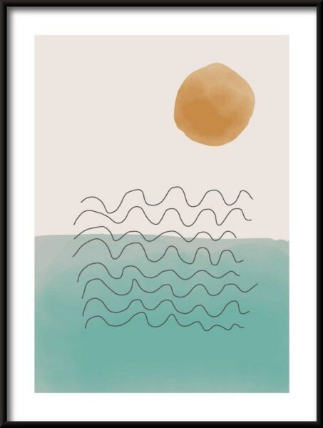 Poster Minimalistische Muster