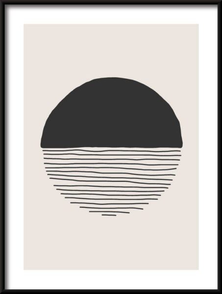 Poster Lineare Zusammensetzung