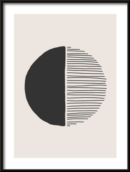 Poster Kunstkomposition