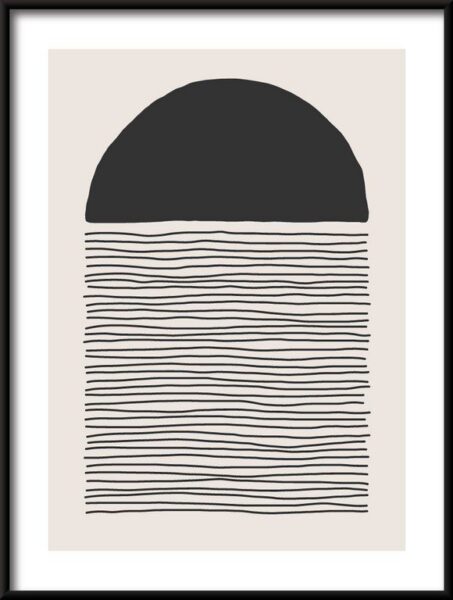 Poster Atistische Komposition