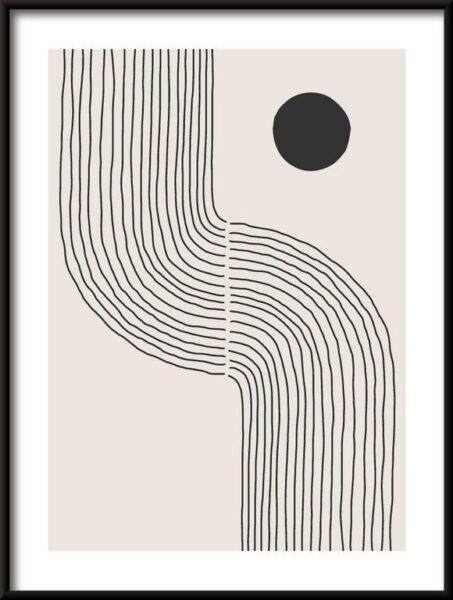 Poster Lineare Zusammensetzung