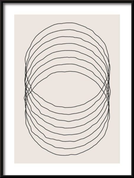 Poster Kunstkomposition