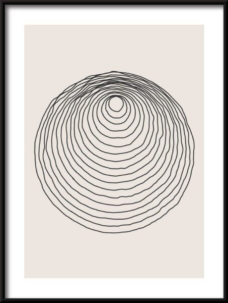 Poster Kunstkomposition