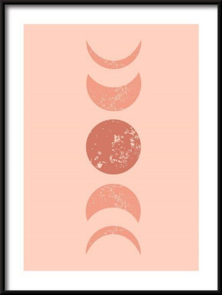Poster Mondphasen