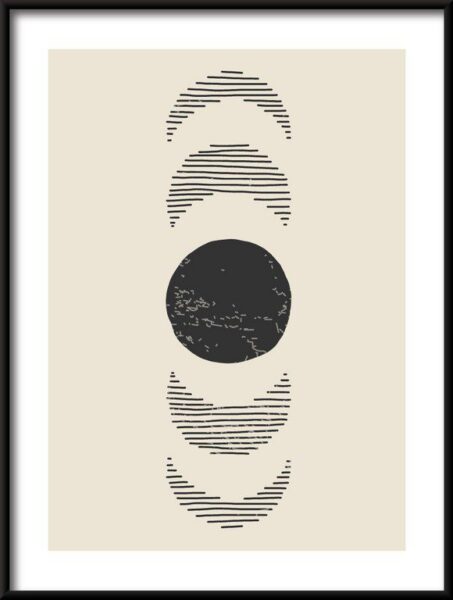 Poster Mondphasen