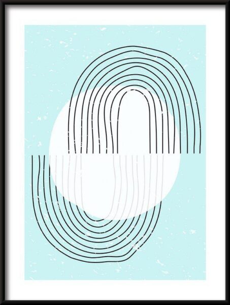 Poster Geometrische Muster
