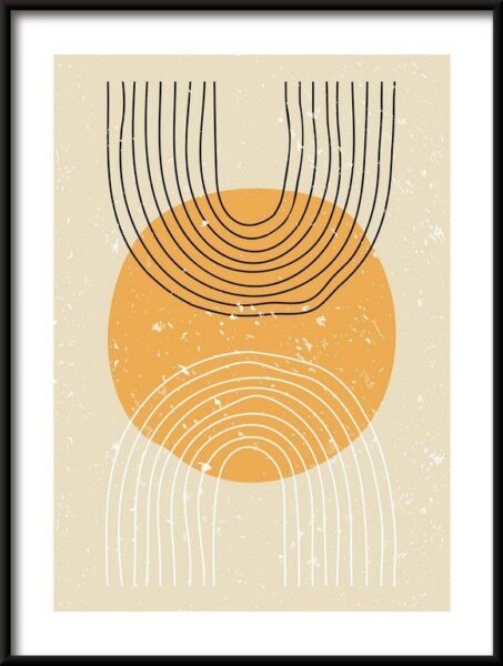 Poster Geometrische Muster