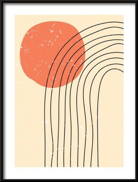 Poster Geometrische Muster