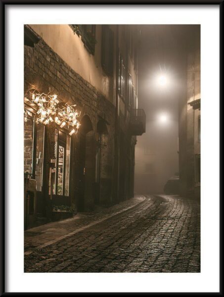 Poster Bergamo Street