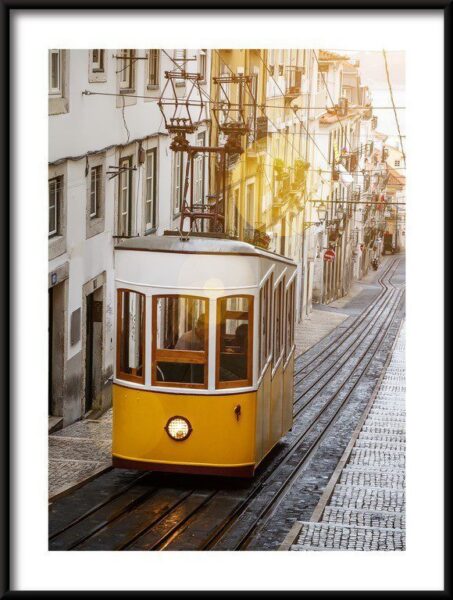 Poster Seilbahn, Lissabon