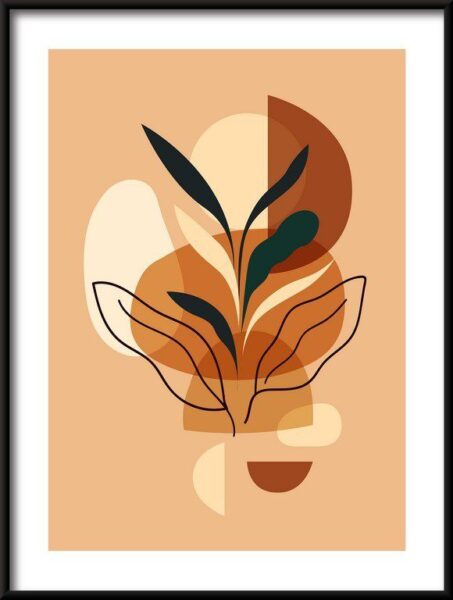 Poster Abstrakte Kompositionen