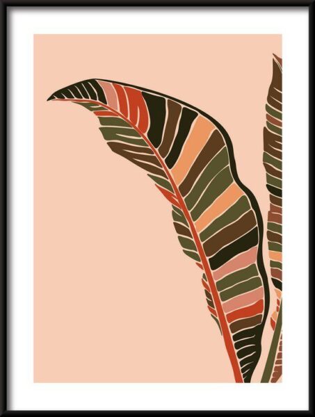 Poster Tropische Palmen
