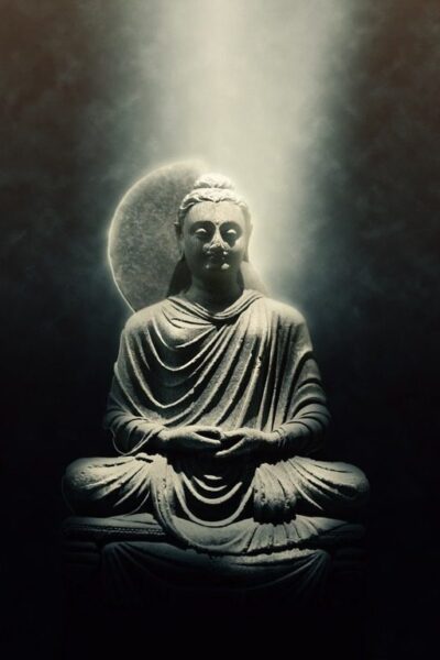 Fototapeten Buddha Statue