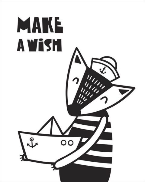 Fototapeten Fuchs und Boot