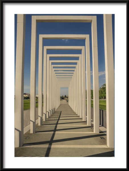 Poster Moderner Korridor