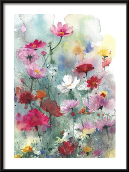 Poster Wild Blumen