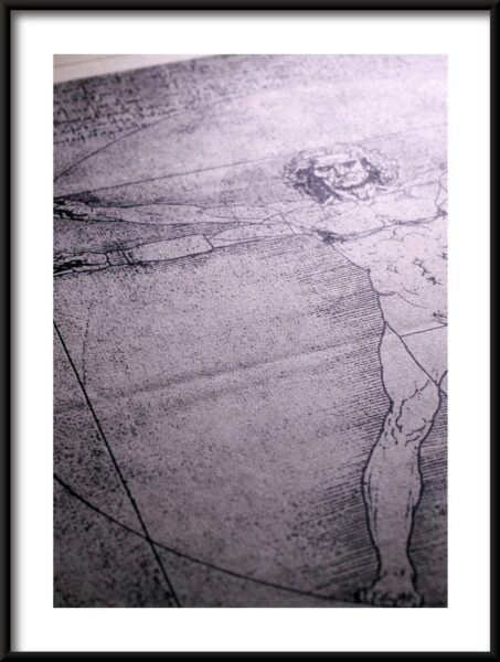Poster Vitruvianischer Mensch