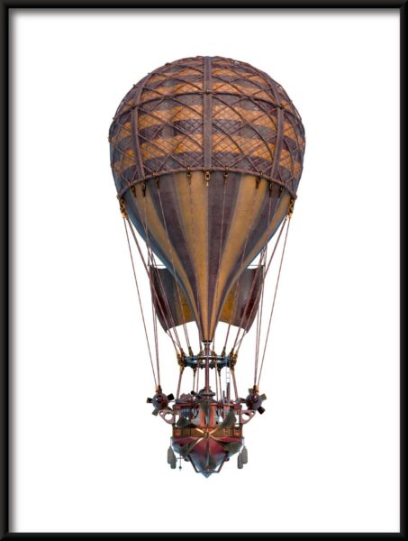 Poster Flugmaschine