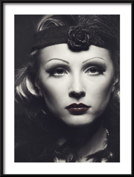Poster Rose Stirnband