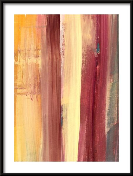 Poster mit vertikalen Streifen