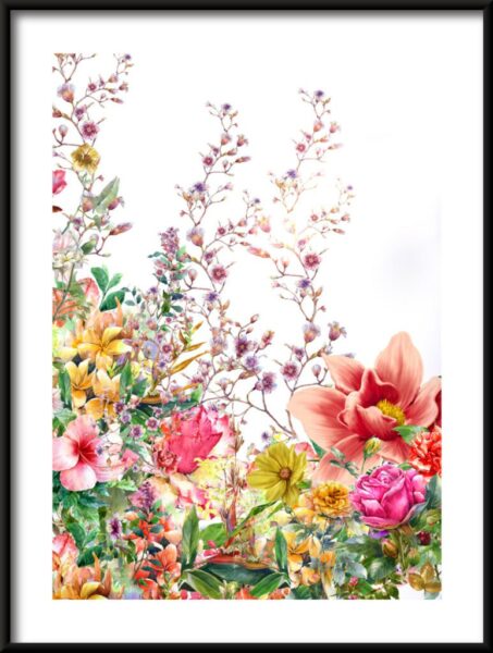 Blumen nur Poster