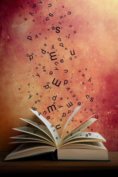 Fototapeten Offenes Buch