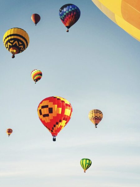 Fototapeten Ballon-Himmel