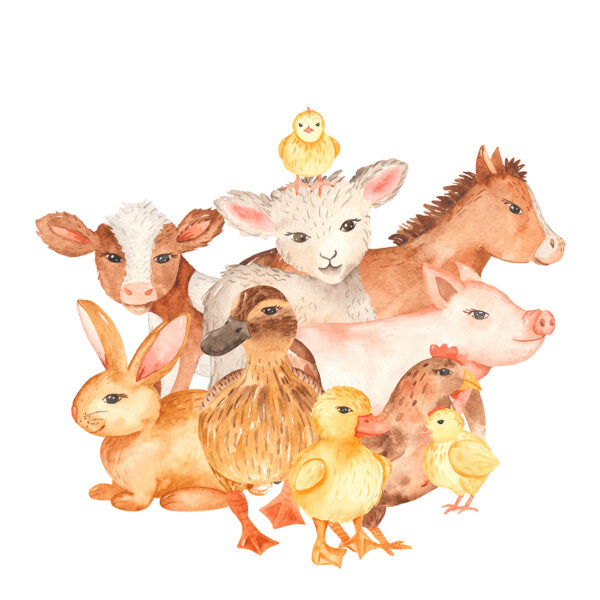 Fototapeten Landtiere