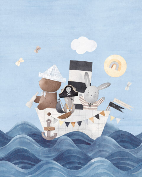 Fototapeten Tiere auf dem Schiff