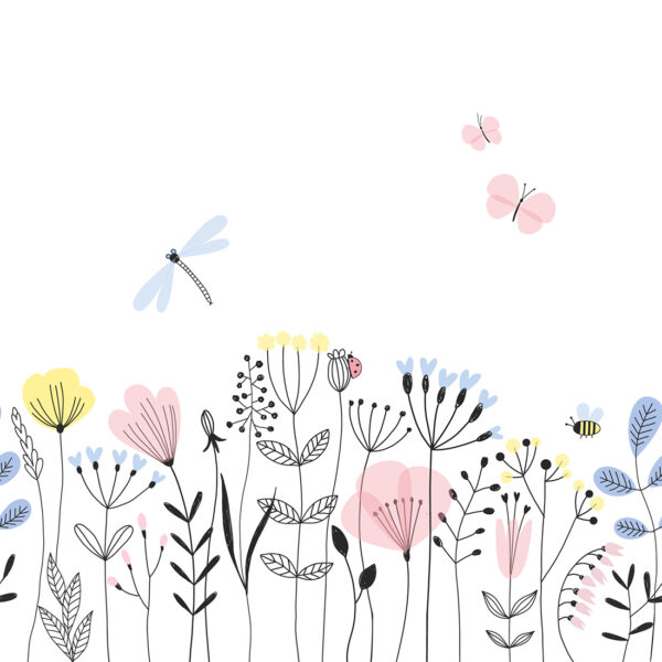 Fototapeten Blumenwiese – Bild 2
