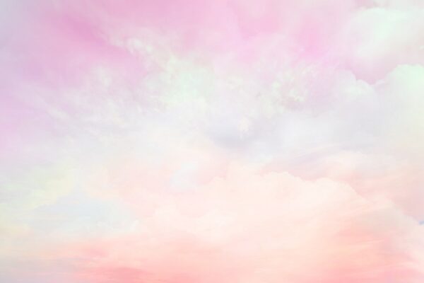 Fototapeten Rosa Nebel des Friedens