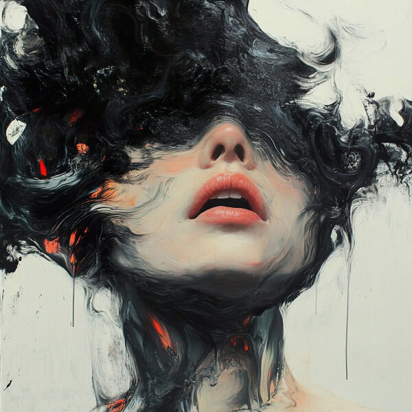 Fototapeten Flamme des Denkens