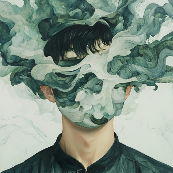 Fototapeten In sich selbst verloren