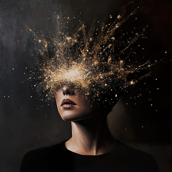 Fototapeten Gedankenexplosion