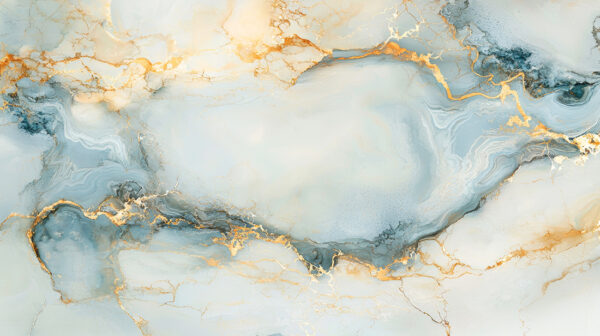 Fototapeten Goldener Fluss