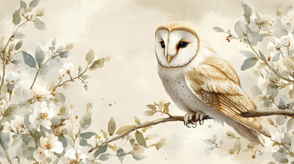 Fototapeten Weisheit der Nacht