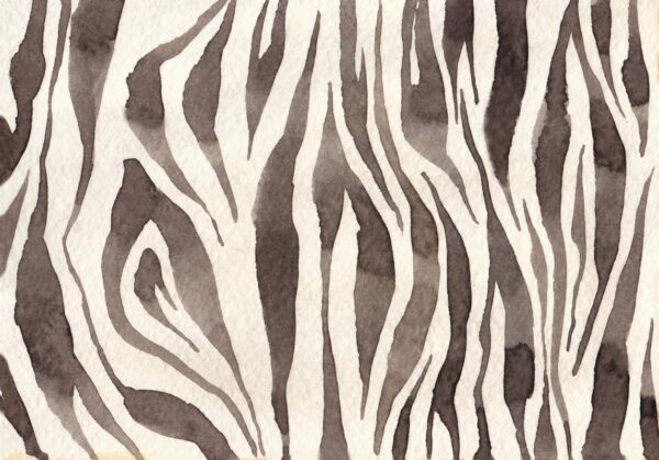 Fototapeten Braune Zebra-Textur