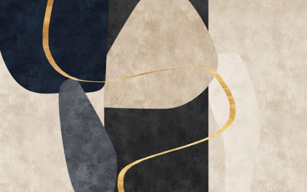 Fototapeten Die wandernde Linie