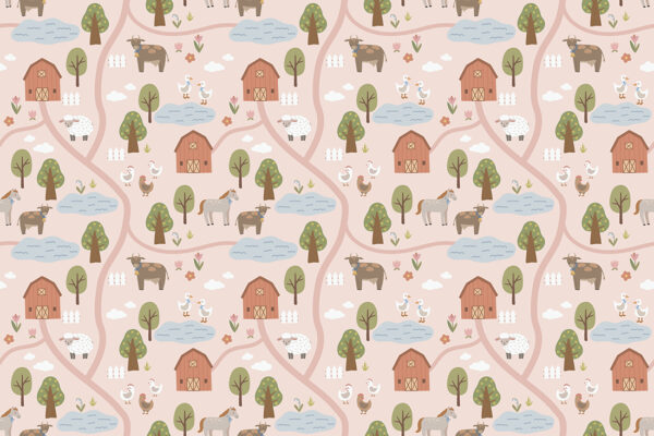 Fototapeten Ländliche Idylle