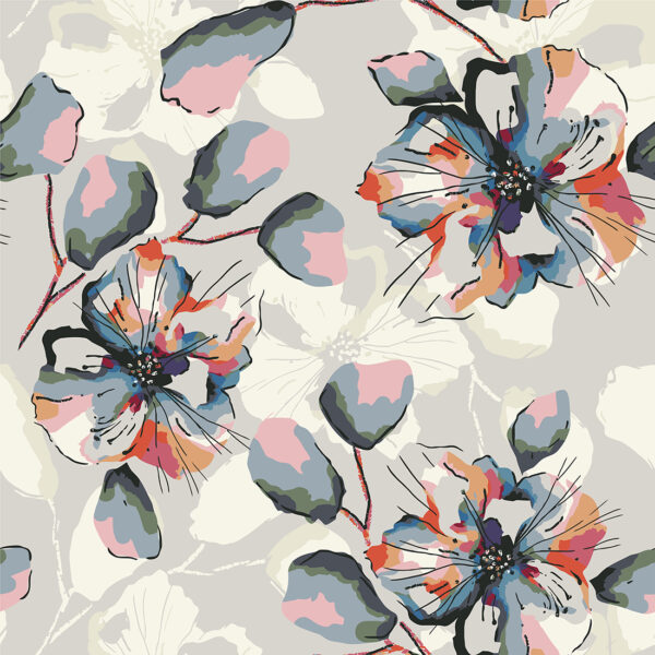 Fototapeten Blumenimpressionismus